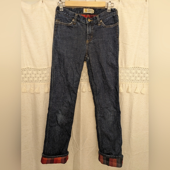 👖Carhartt Women's Original-Fit Blaine Flannel-Lined Jean, Size 2 Regular - Picture 2 of 7
